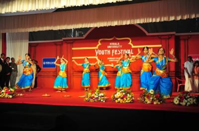 Dance performed as part of the pompous inaugural function