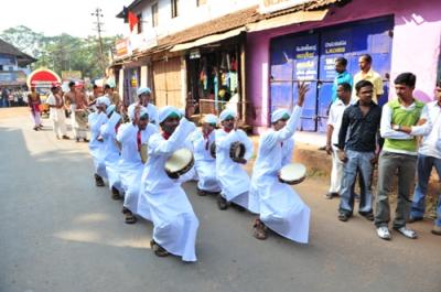 Duffmuttu-the dance form popular among Muslims in Malabar, North Kerala